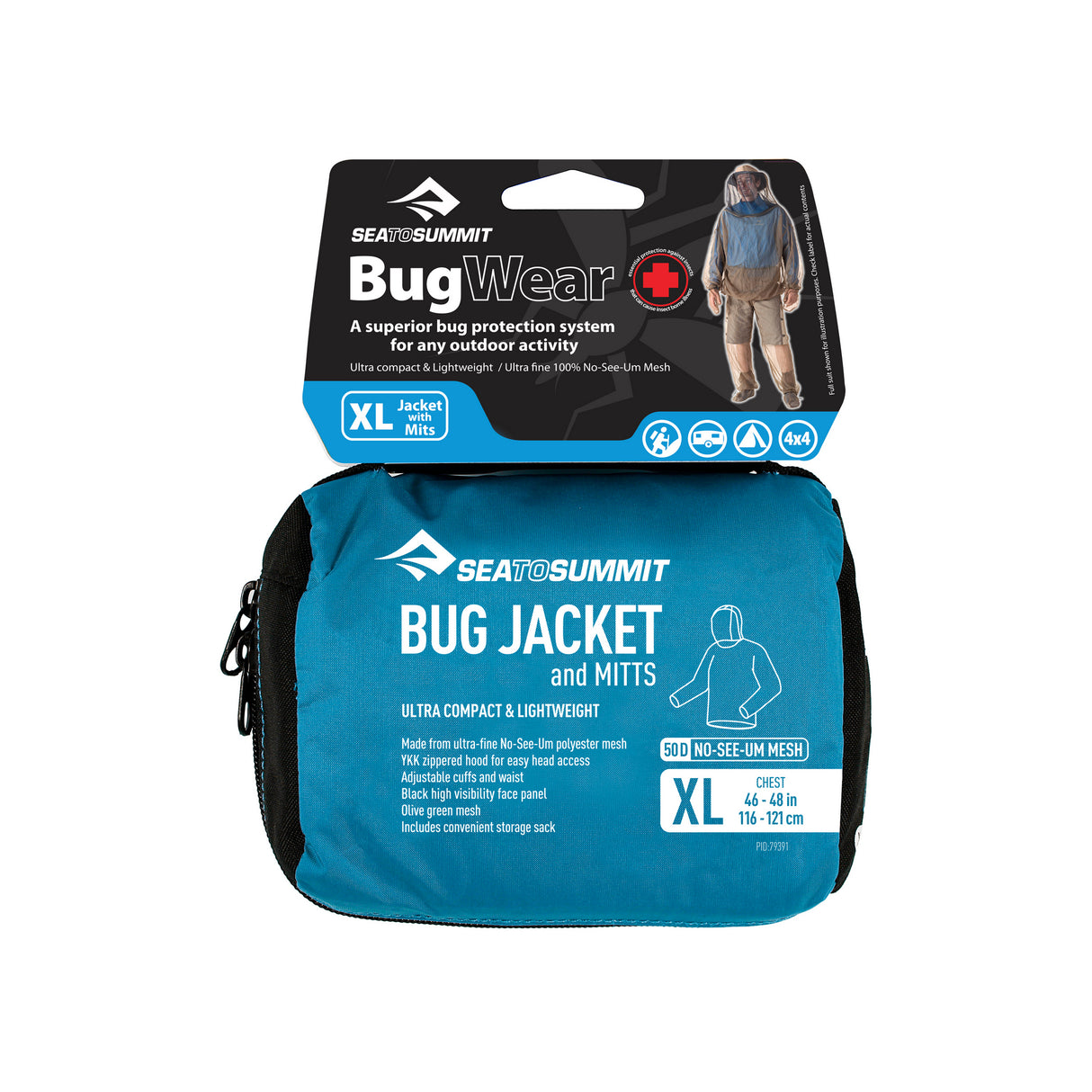 Mosquito Jacket XLarge Mittens