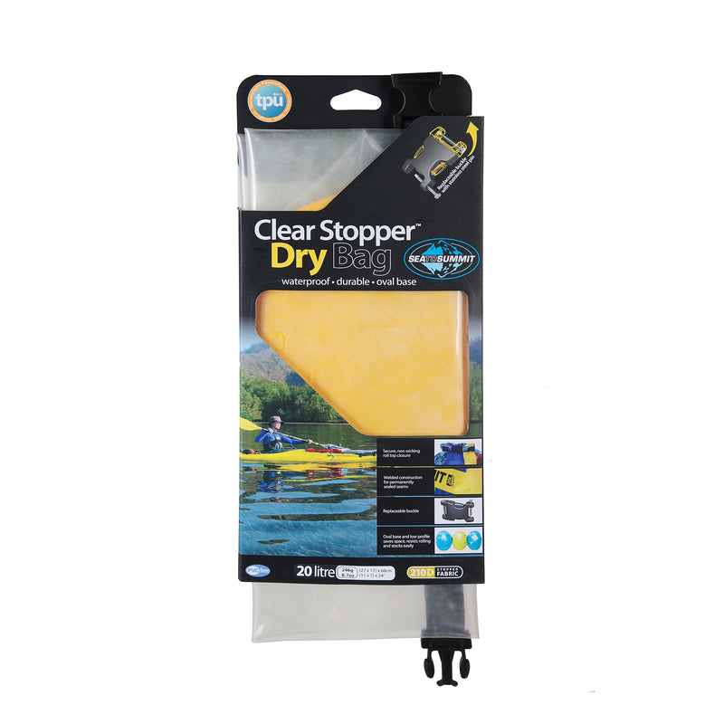Sea To Summit Dry Sack Stopper Clear 20l Black