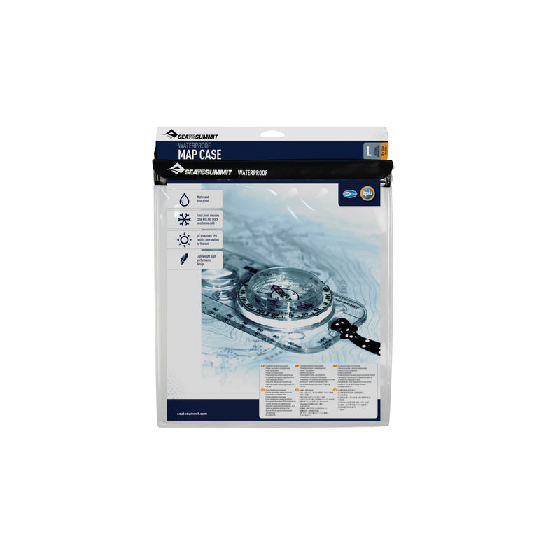 Sea To Summit Map Case Large 28x33cm Waterproof Clear