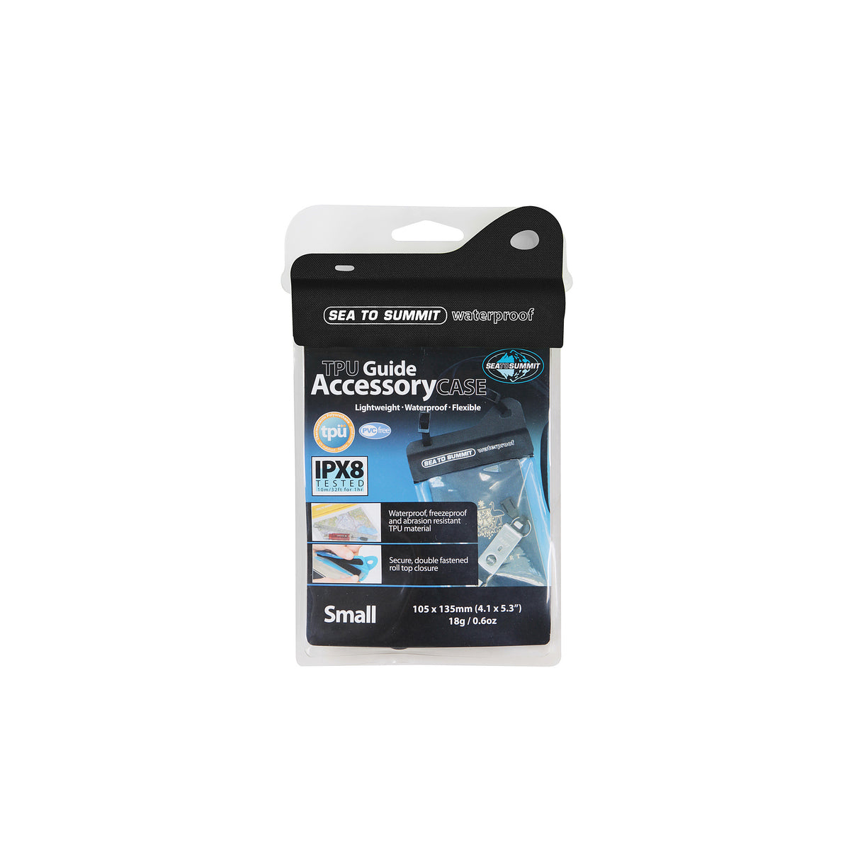Sea To Summit Tpu Accessory Case 105x135mm Waterproof Small Black