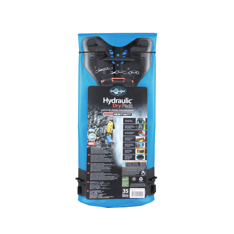 Sea To Summit Hydraulic Drybag Harness 35l Black