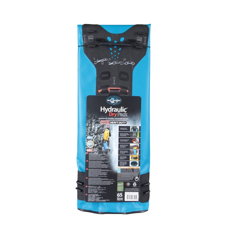 Sea To Summit Hydraulic Drybag Harness 65l Black
