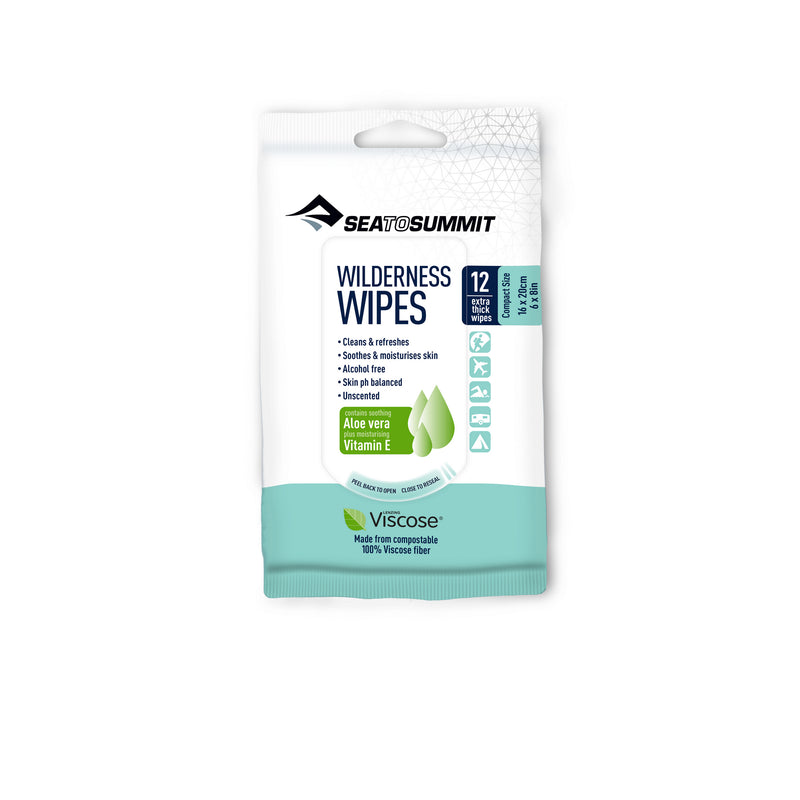 Sea To Summit Wilderness Wipes Compact 12pc