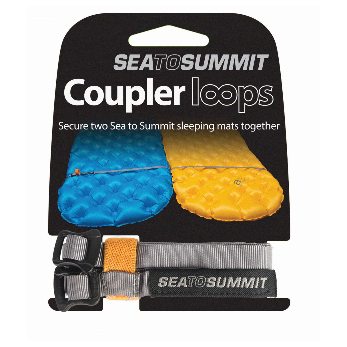Sea To Summit Mat Accessories Coupler Kit Loops Grey