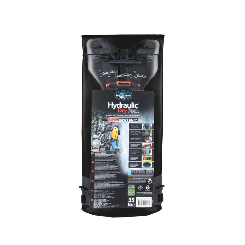 Sea To Summit Hydraulic Drybag Harness 35l Black