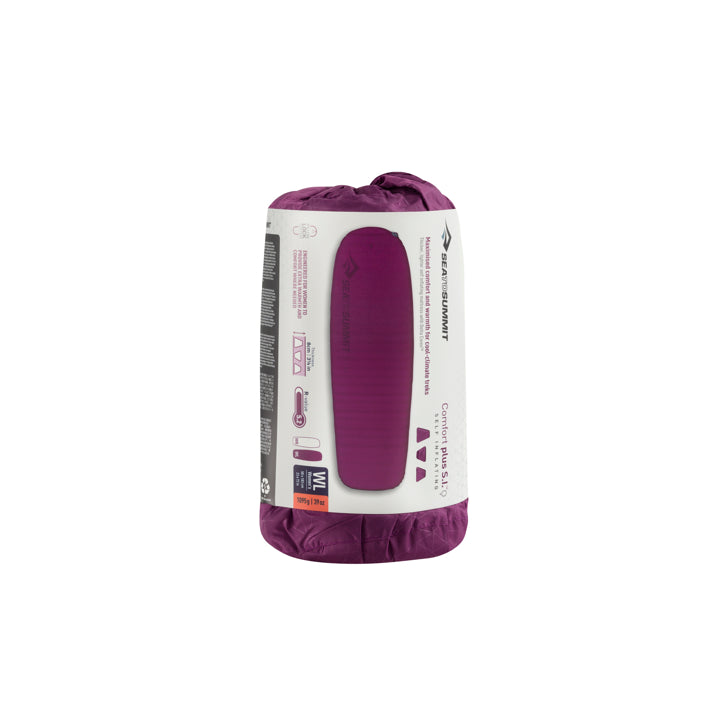 Sea To Summit Selfinflate Mat Comfort Plus Women Long Light Purple