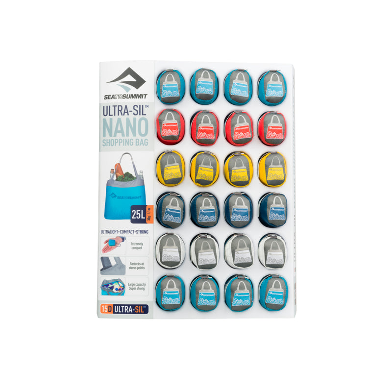 Sea To Summit Shopping Bag Nano 24 Pk Display