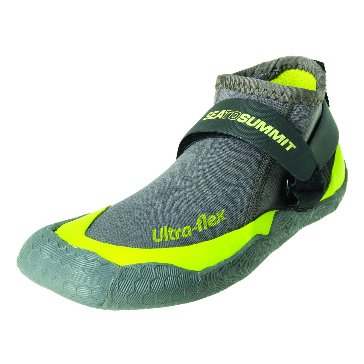 Sea To Summit Solution Gear UltraFlex Booties 8 Medium Grey Lime