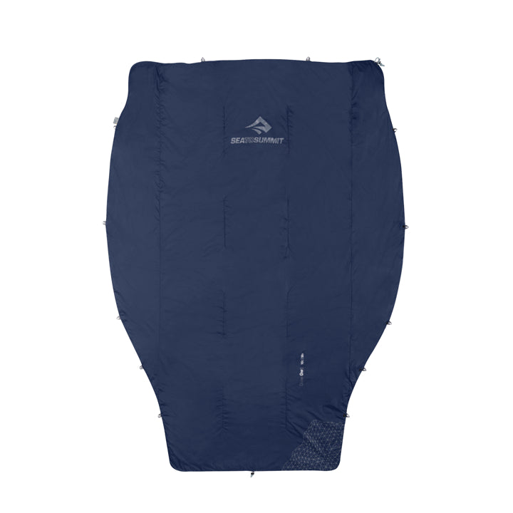 Sea To Summit Sleepbag Synthetic Glow Gw1 Integrated Quilt Regular