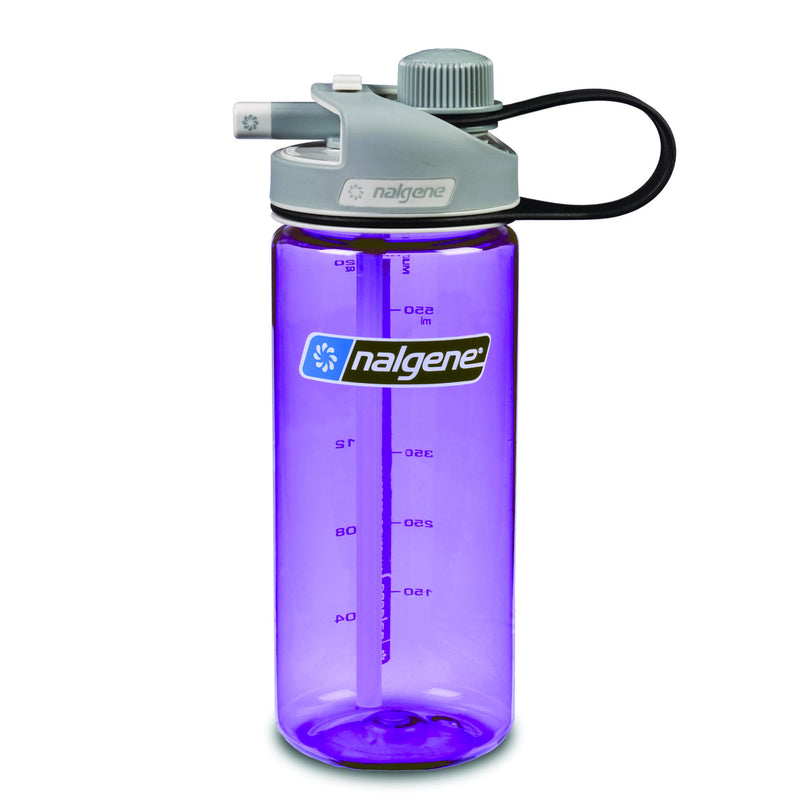 Nalgene Multidrink Sustain Clear Grey Cap