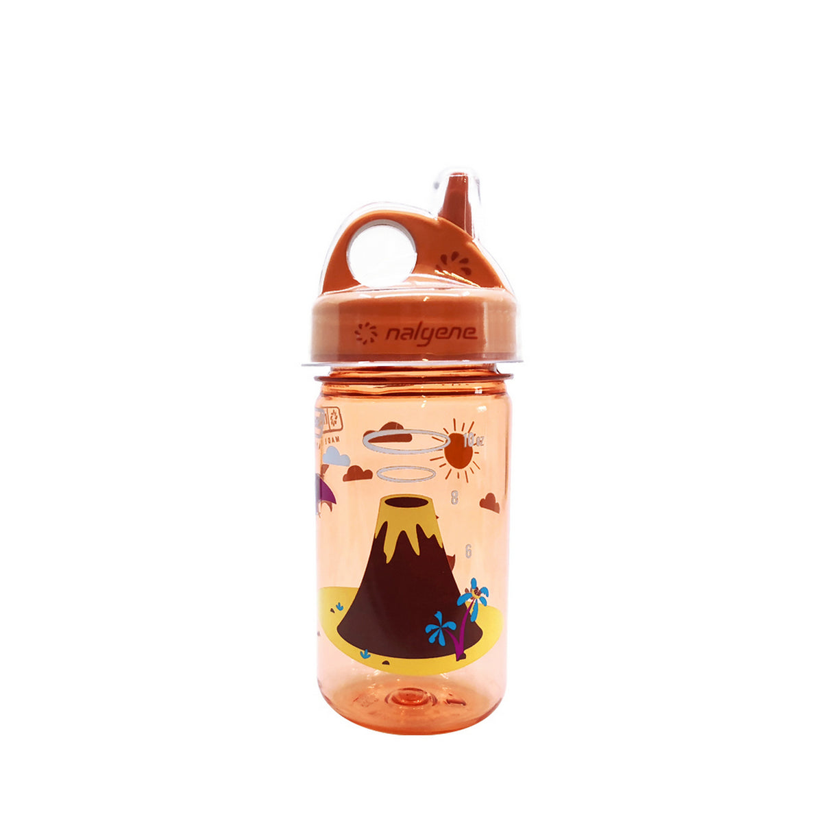 Nalgene Gripngulp Orange Volcano