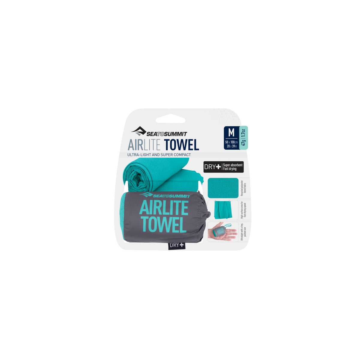 Airlite Towel 100x50cm Baltic