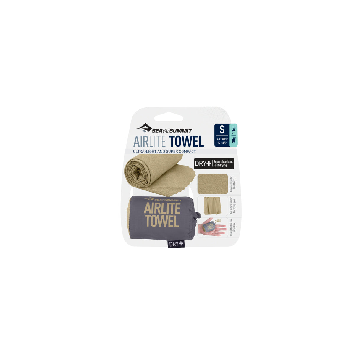 Airlite Towel 80x40cm Desert