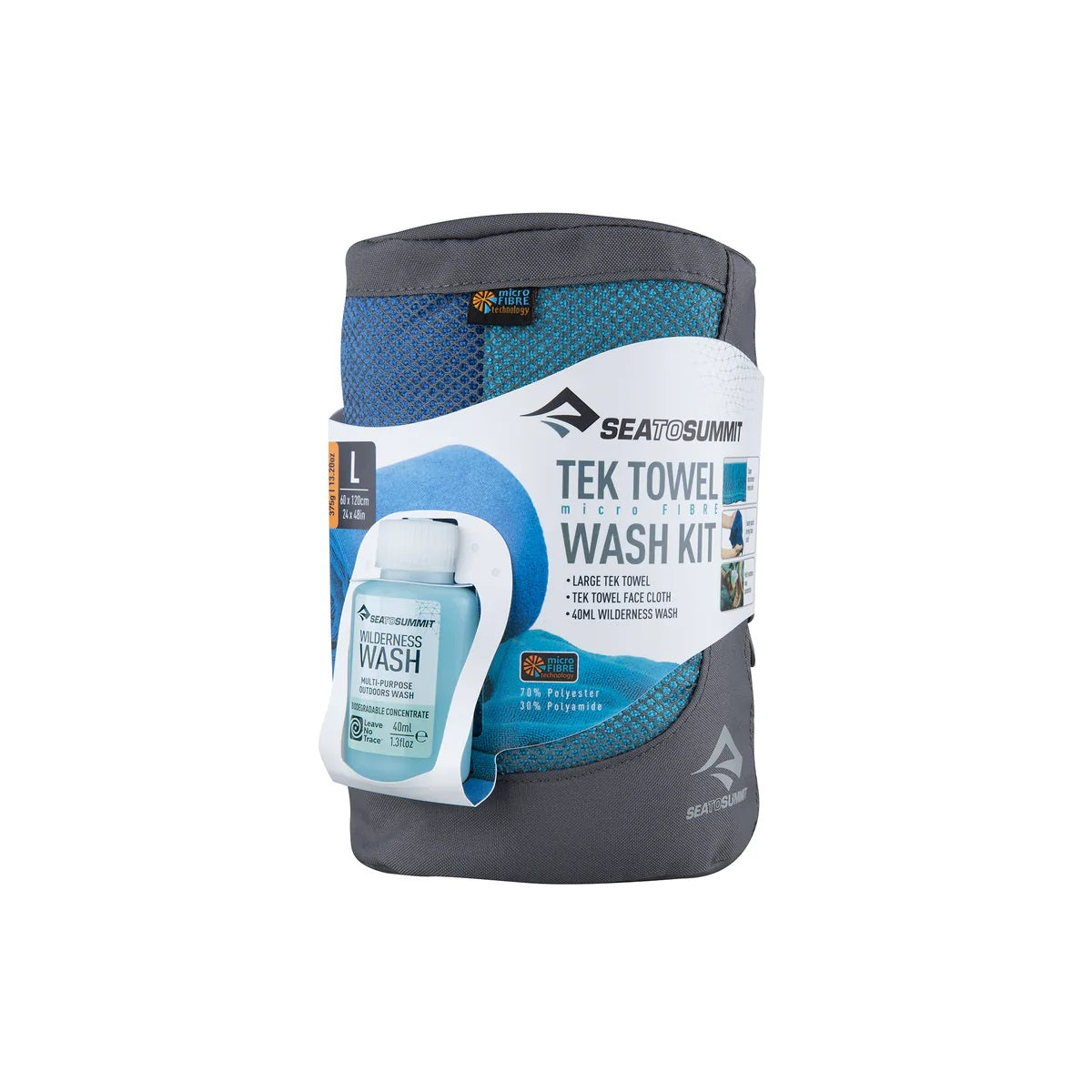 TekTowel Washkit Cobalt Blue XLarge