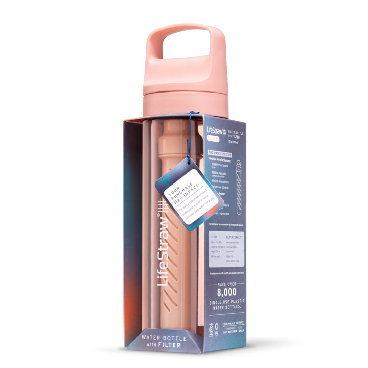 Lifestraw Go 2.0 650ml Cherry Blossom Pink