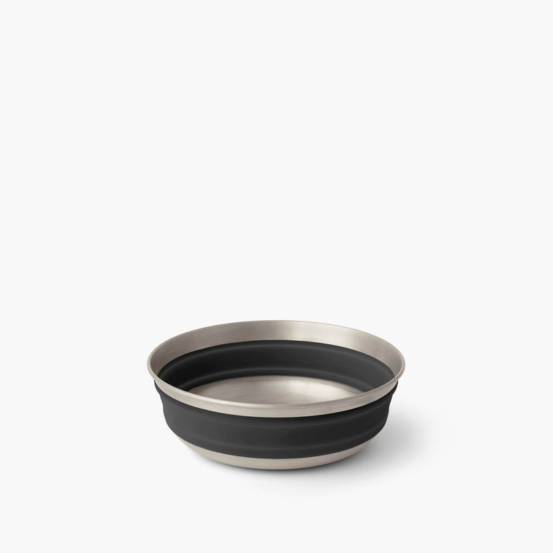 Sea To Summit Detour Stainless Steel Collapsible Bowl M Black