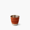 STS DETOUR SS COLLAPSIBLE MUG BROWN