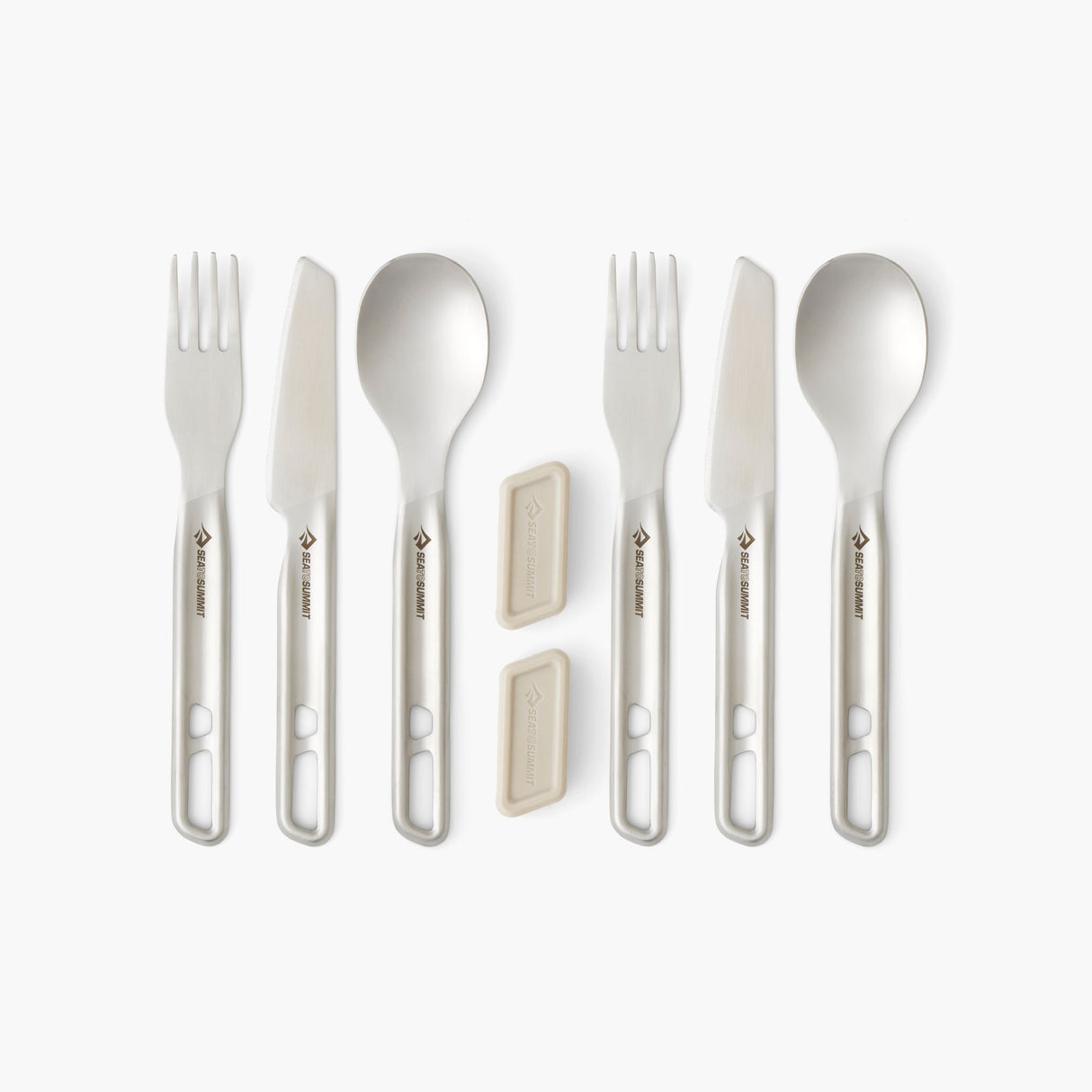 Sea To Summit Detour Stainless Steel Cutlery Set [2p] [6 Piece]