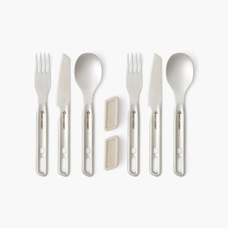 Sea To Summit Detour Stainless Steel Cutlery Set [2p] [6 Piece]