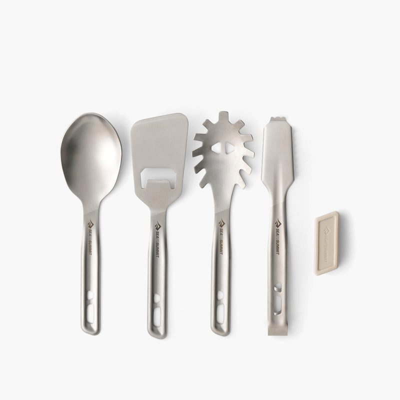 Sea To Summit Detour Stainless Steel Utensil Set [4 Piece]