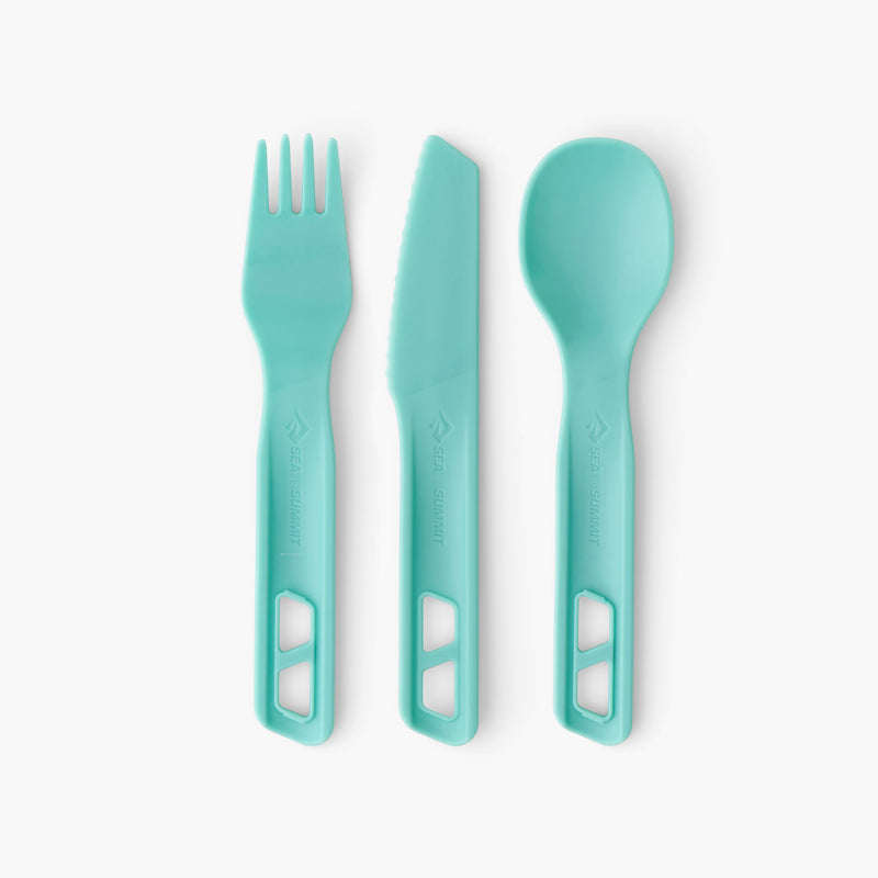 Sea To Summit Passage Cutlery Set 3pc Blue