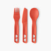 STS PASSAGE CUTLERY SET 3PC ORANGE