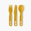 STS PASSAGE CUTLERY SET 3PC YELLOW