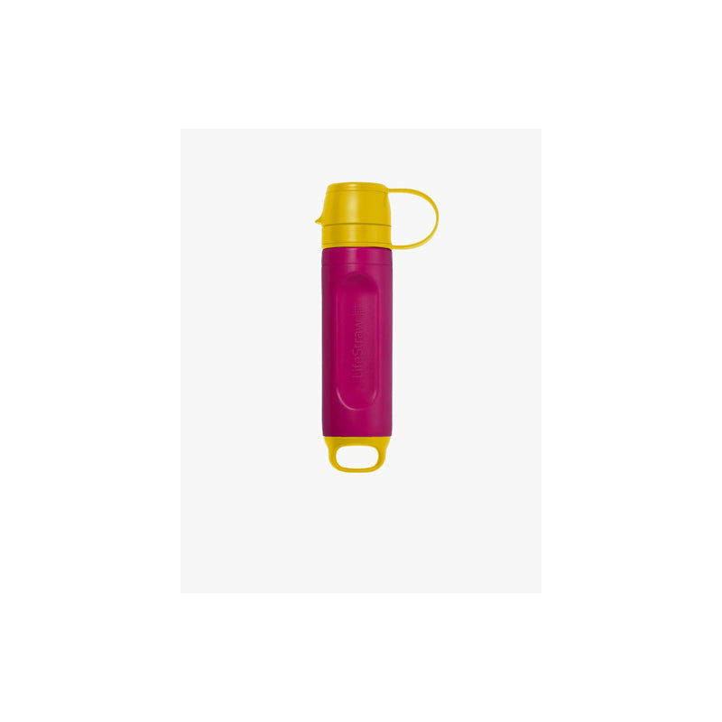 Lifestraw Peak Series Solo Personal Water Filter Straw Pink Lemonade