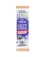Chokay Økologisk Snack: Mørk Sjokolade med Mandler og Sjøsalt