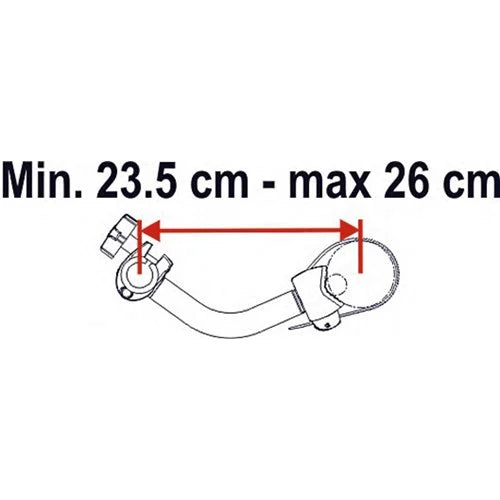 Sykkelholder Pro 2 Rød