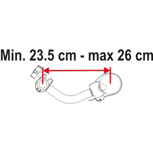Sykkelholder Pro 2 Rød