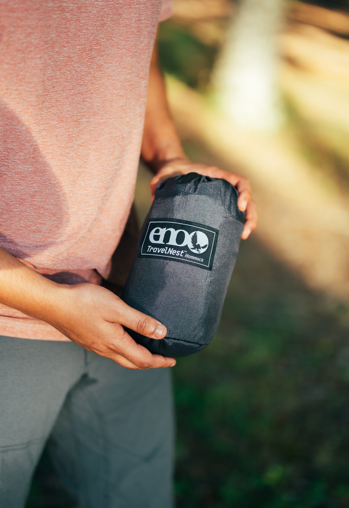 TravelNest Hammock & Straps Combo Charcoal