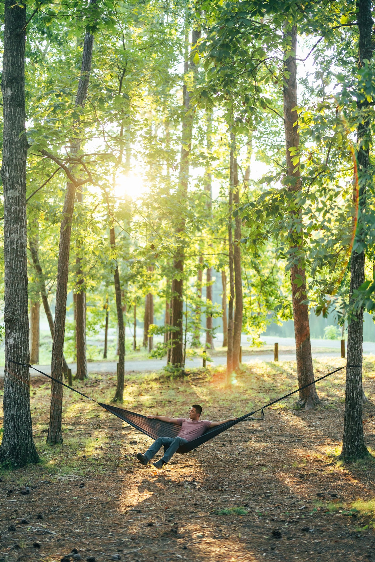 TravelNest Hammock & Straps Combo Charcoal