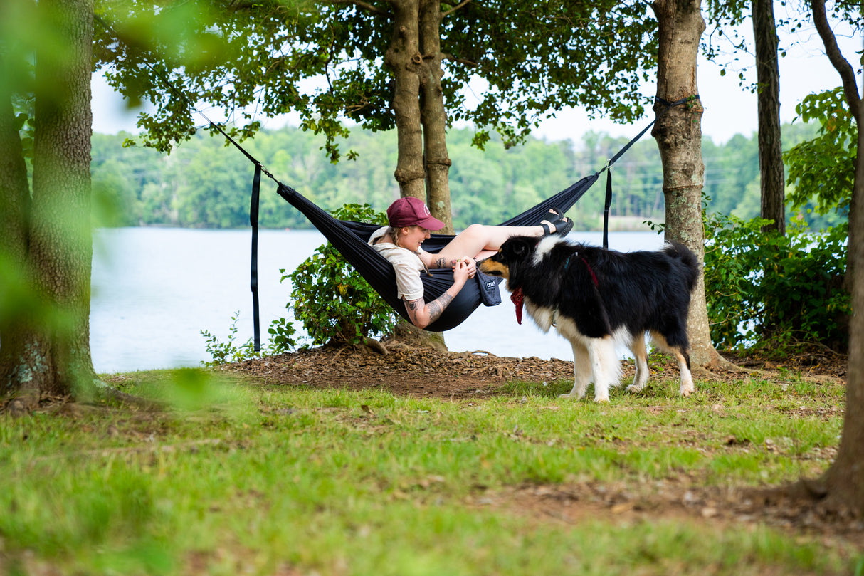 TravelNest Hammock & Straps Combo Charcoal