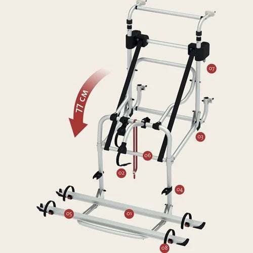 Carry Bike Lift 77 Sykkelstativ 2-4 sykler