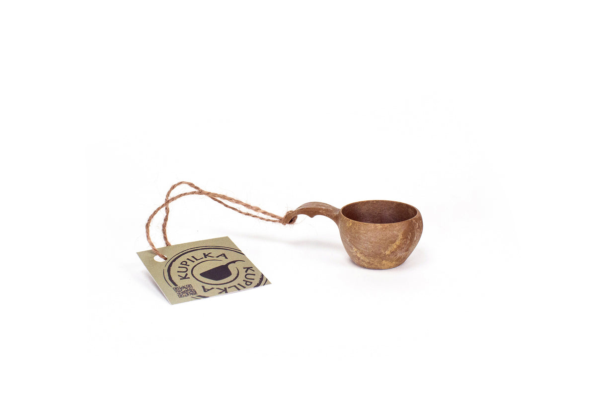 Kupilka 1, Mini cup with jute cord, brown