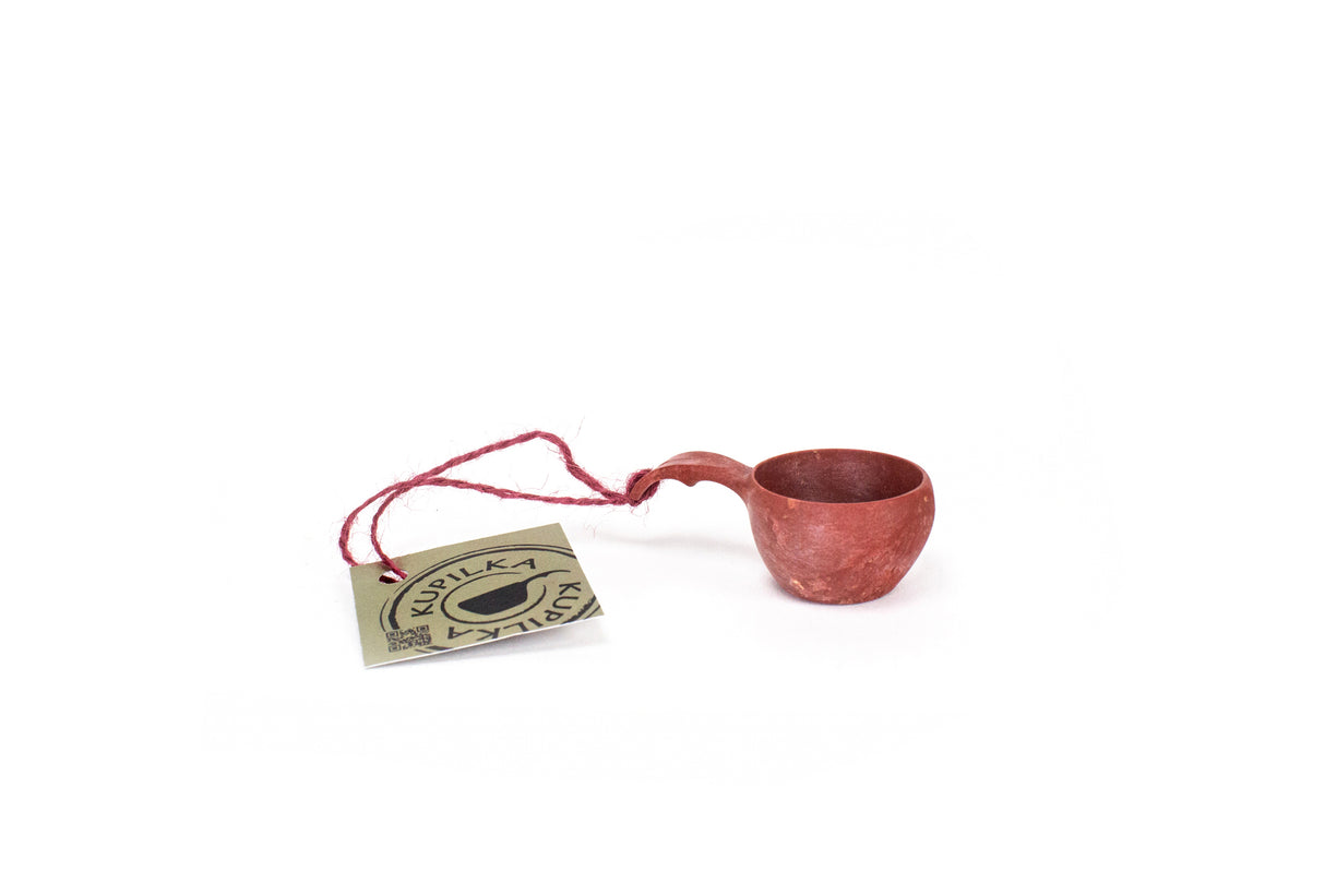 Kupilka 1, Mini cup with jute cord, brown
