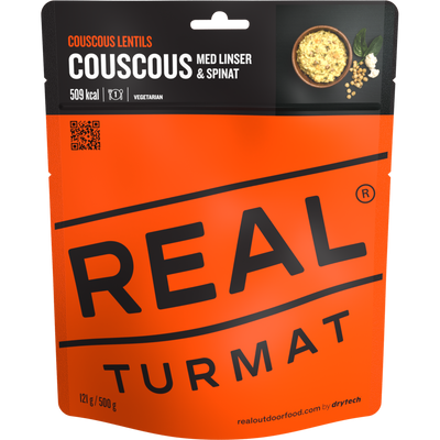 Couscous med Linser & Spinat