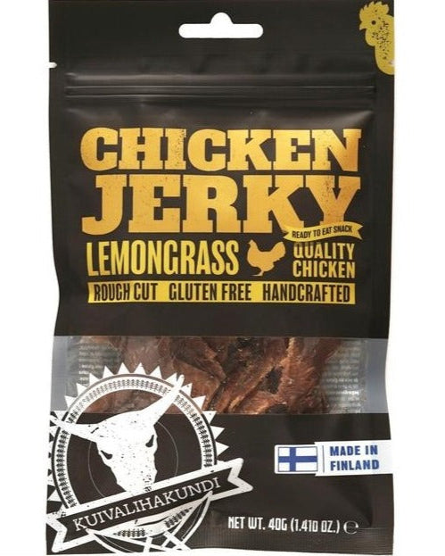 Kuivalihakundi Kylling Jerky med Sitrongress