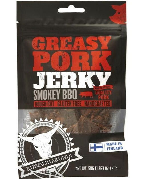 Kuivalihakundi Pork Jerky Røkt BBQ