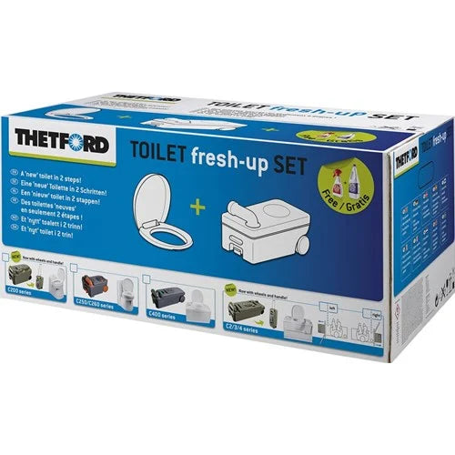 Fresh-up Set C-200 med hjul THETFORD