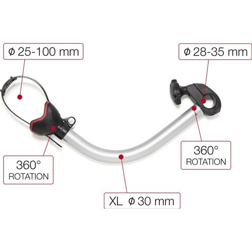 Sykkelholder Pro S 4 Svart