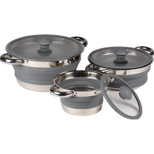 Kasserolle sammenleggbar 1,5 l KAMPA