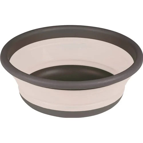 Vaskeskål Rund L sammenleggbar Grå