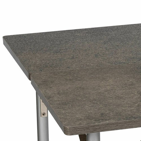 Campingbord 90x60 cm Zero Concrete Medium Kompositt lettvekt