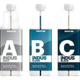 Sanitærvæske iNDUS Set Grey-Flush-Black 3 x 1l Thetford