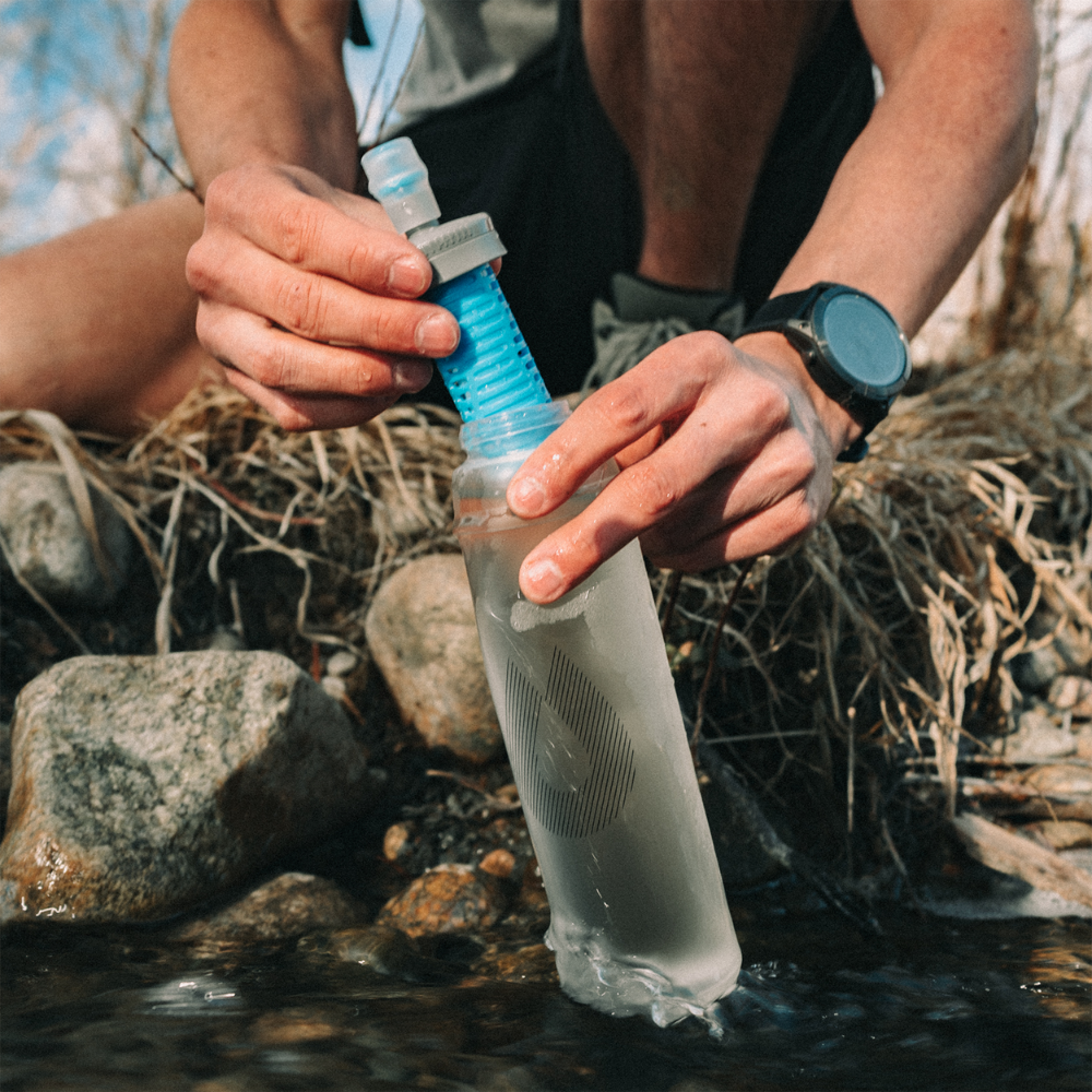 Ultraflask+ Filter Cap 42mm Grey/HP Blue