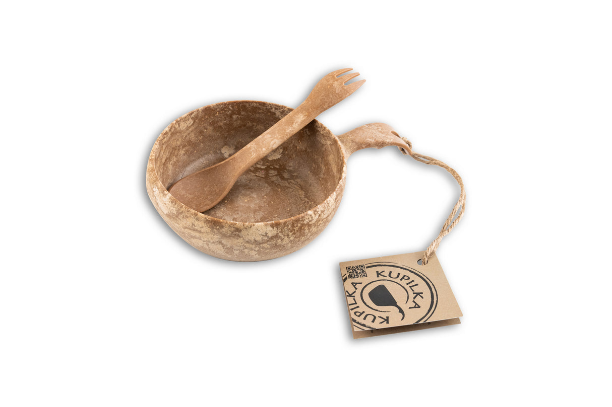 Kupilka 33 + Spork set brown in box