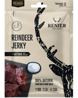 Renjer Reinsdyr Jerky med Sjøsalt