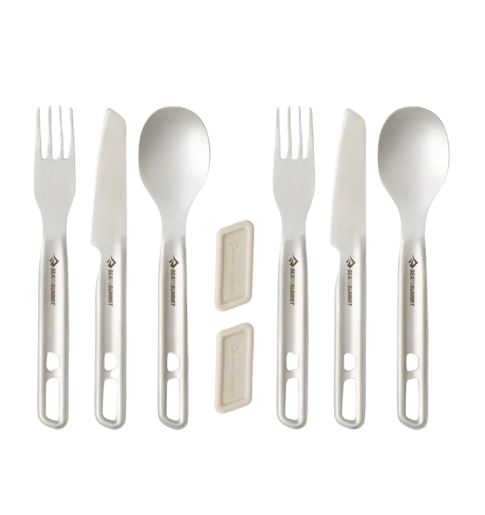 Sea To Summit Detour Stainless Steel Cutlery Set [2P] [6 Piece]